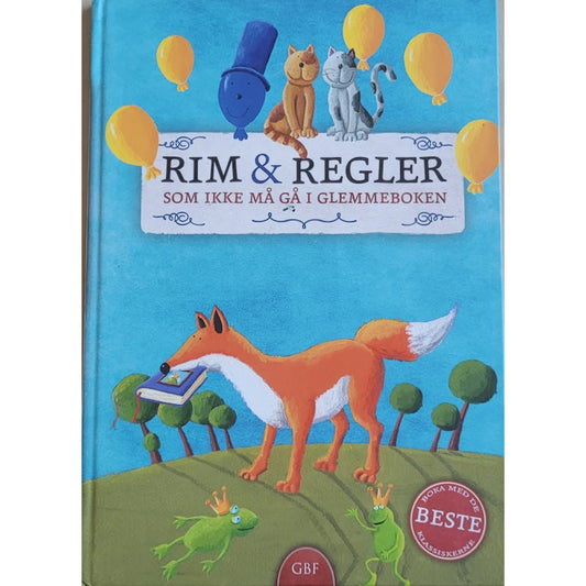 Rim og regler som ikke må gå i glemmeboken, brukte bøker