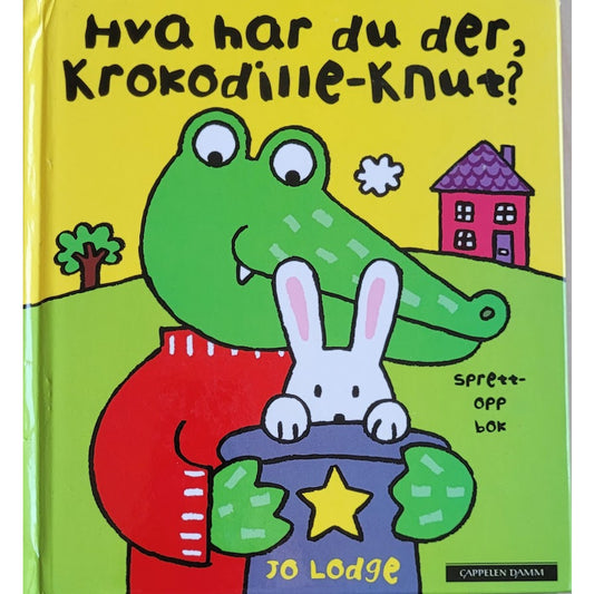 Hva har du der, Krokodille-Knut?, brukte bøker av Jo Lodge