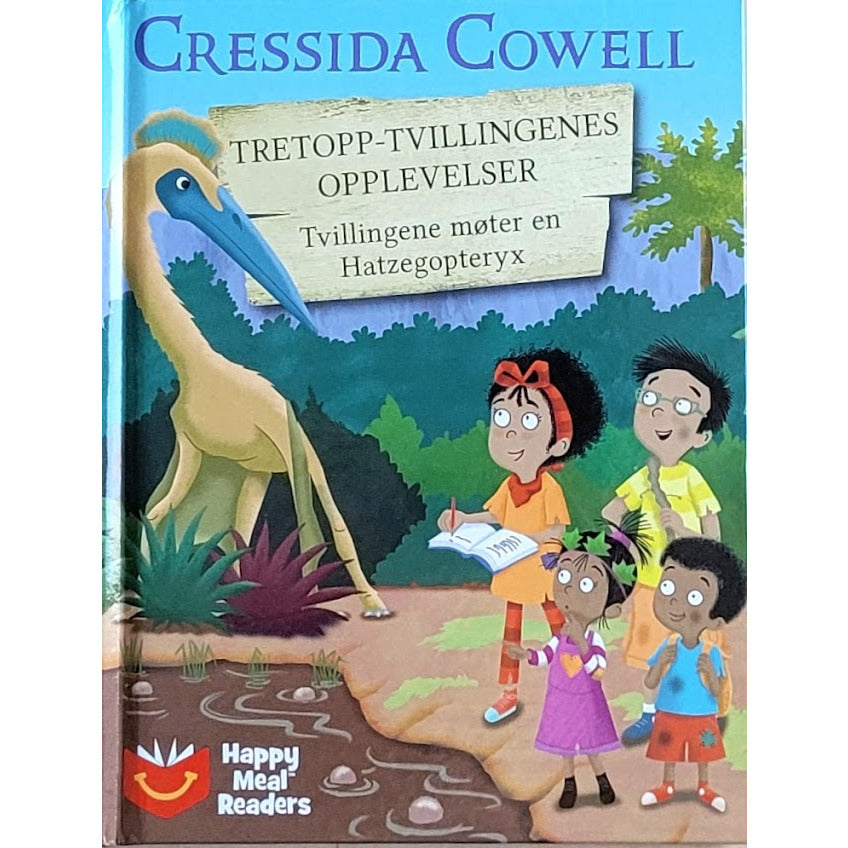 Tretopp-tvillngenes opplevelser, brukte bøker av Cressida Cowell