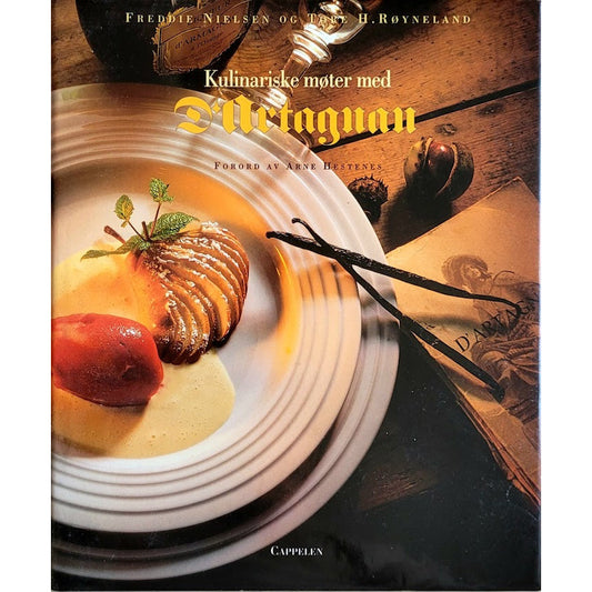 Kulinariske møter med D'Artagnan, brukte bøker av Freddie Nielsen og Tore H. Røyneland