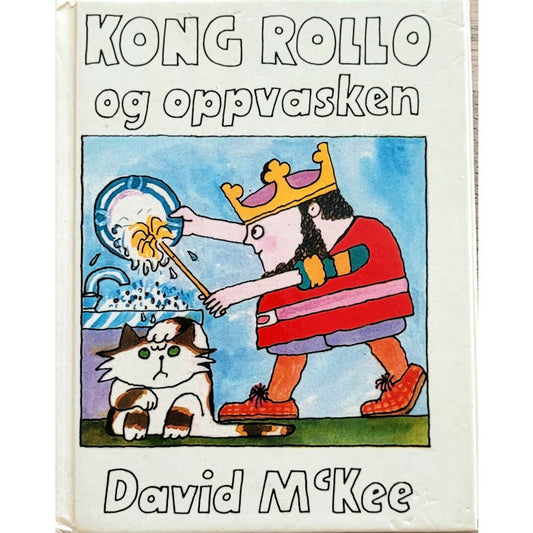 Kong Rollo og oppvasken, brukte bøker av David McKee