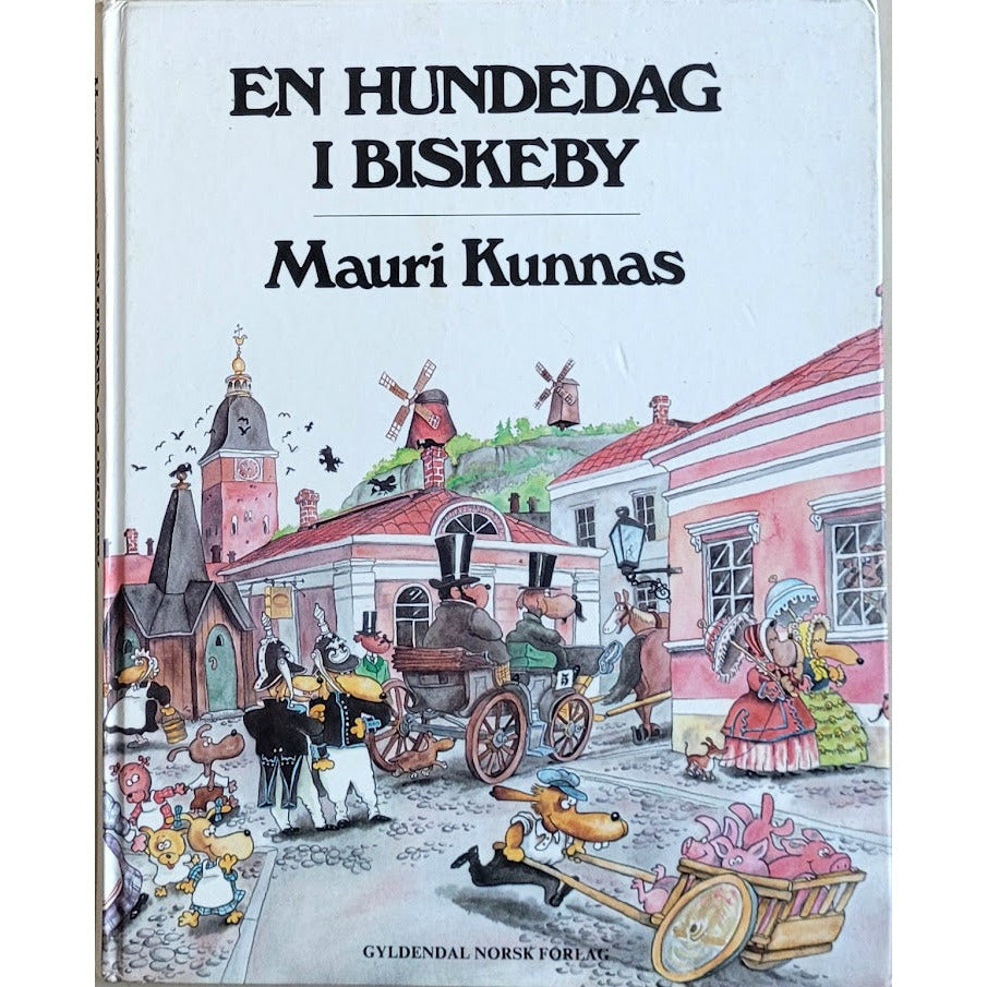 En hundedag i Biskeby, brukte bøker av Mauri Kunnas