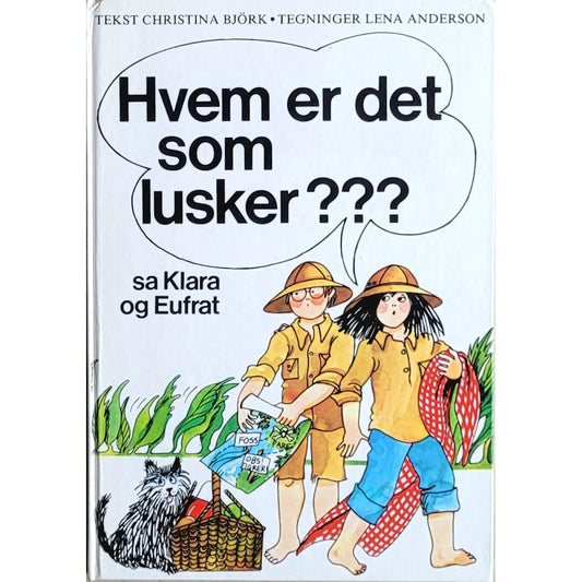 Hvem er det som lusker?, brukte bøker av Christina Björk og Lena Anderson