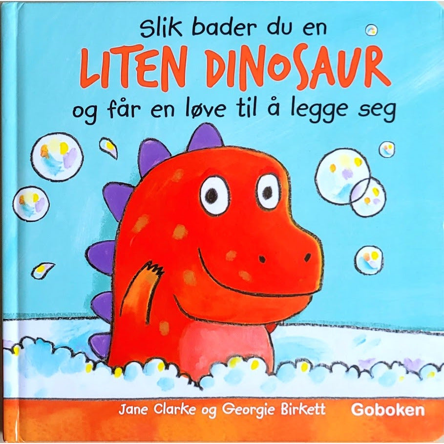 Slik bader du en liten dinosaur..., brukte bøker av Jane Clarke