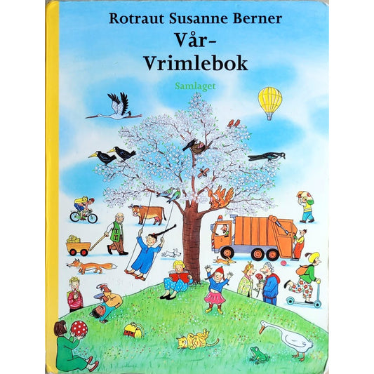 Vår-vrimlebok, brukte bøker av Rotraut Susanne Berner