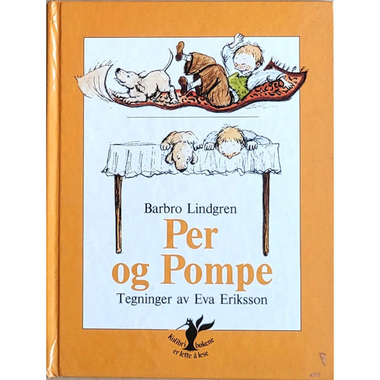 Per og Pompe, Brukte barnebøker av Barbro Lindgren og Eva Eriksson