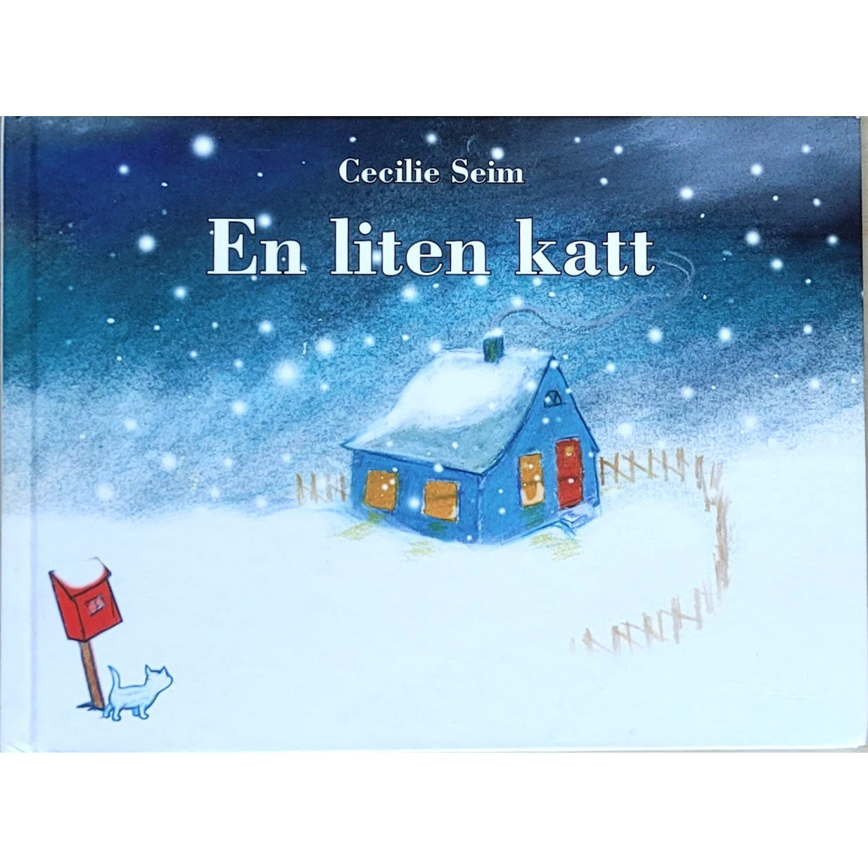 En liten katt, brukte bøker av Cecilie Seim