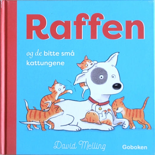 Raffen og de bitte små kattungene - Brukte barnebøker av David Melling