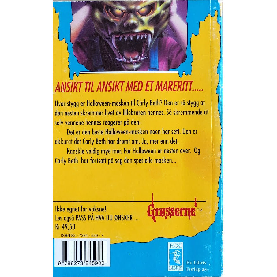 Grøsserne 11 - Den forheksede masken - Brukte bøker av R.L. Stine ...