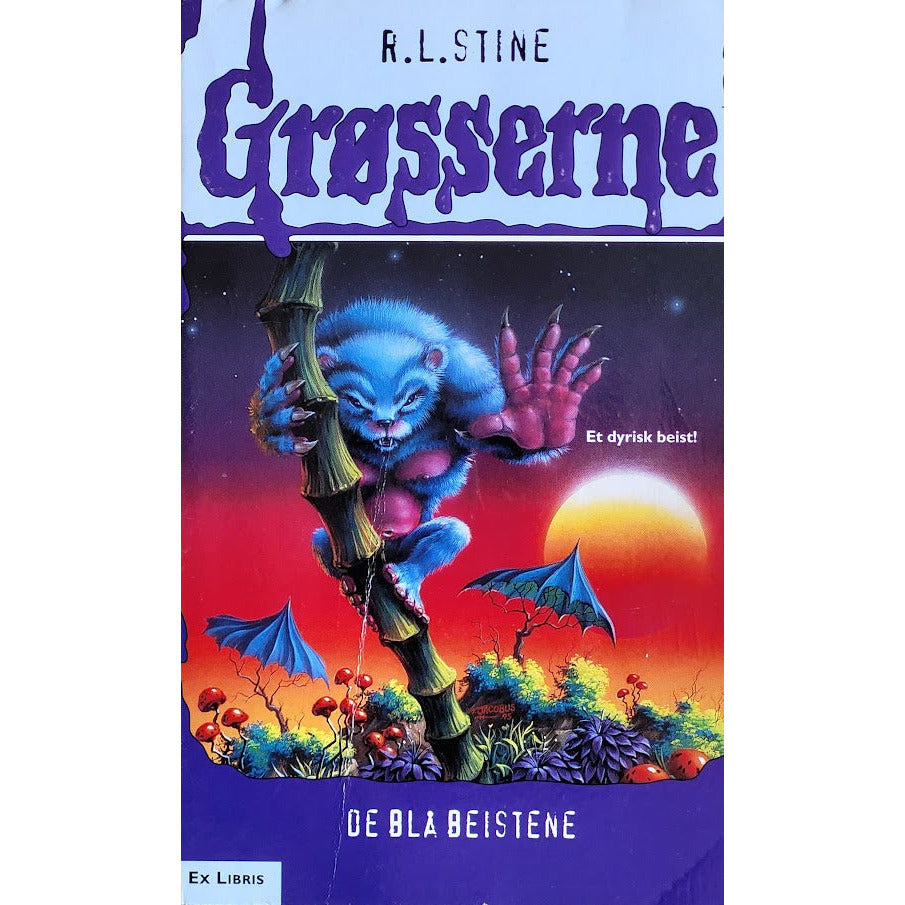 Grøsserne 43 - De blå beistene - Brukte bøker av R.L. Stine