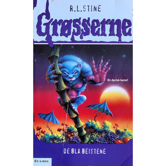 Grøsserne 43 - De blå beistene - Brukte bøker av R.L. Stine