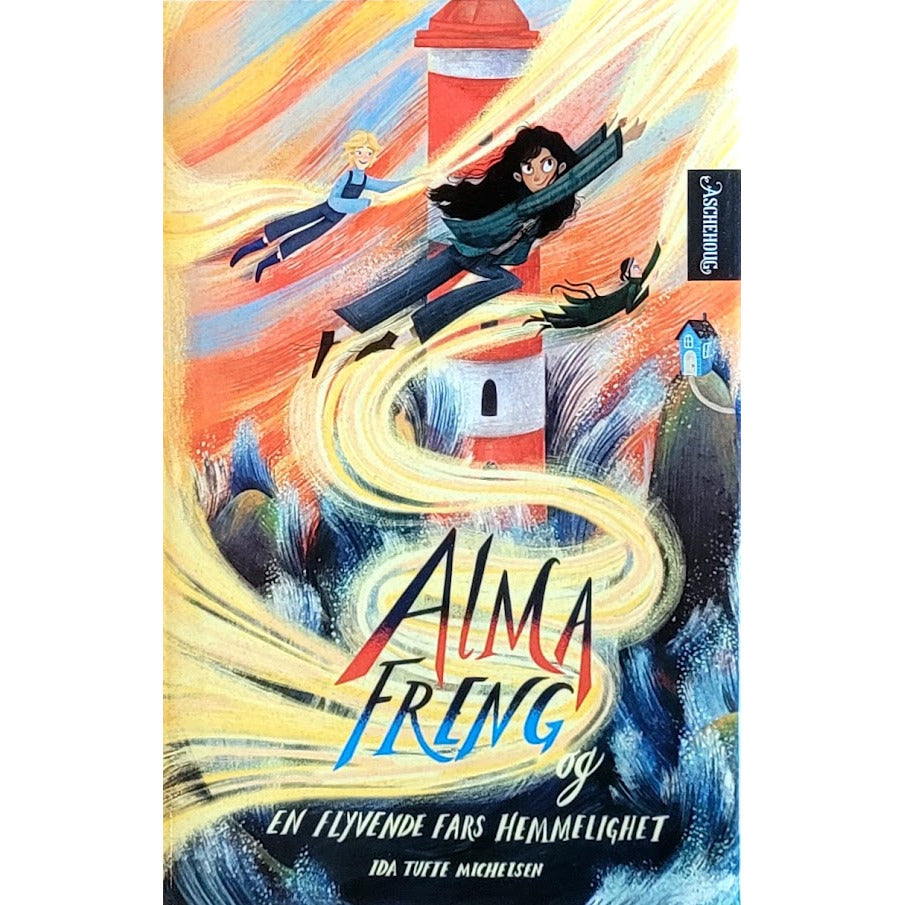 Alma Freng og en flyvende fars hemmelighet, brukte bøker av Ida Tufte Michelsen