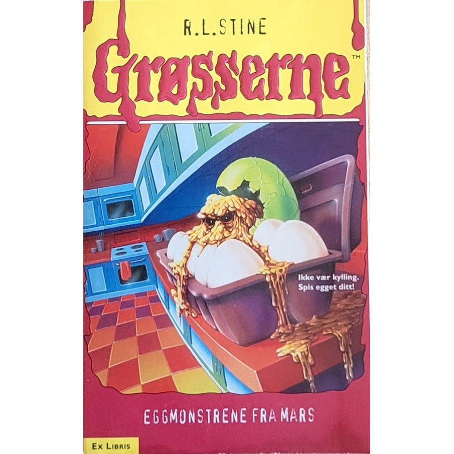Grøsserne 42 - Eggmonstrene fra mars, Brukte bøker av R.L. Stine