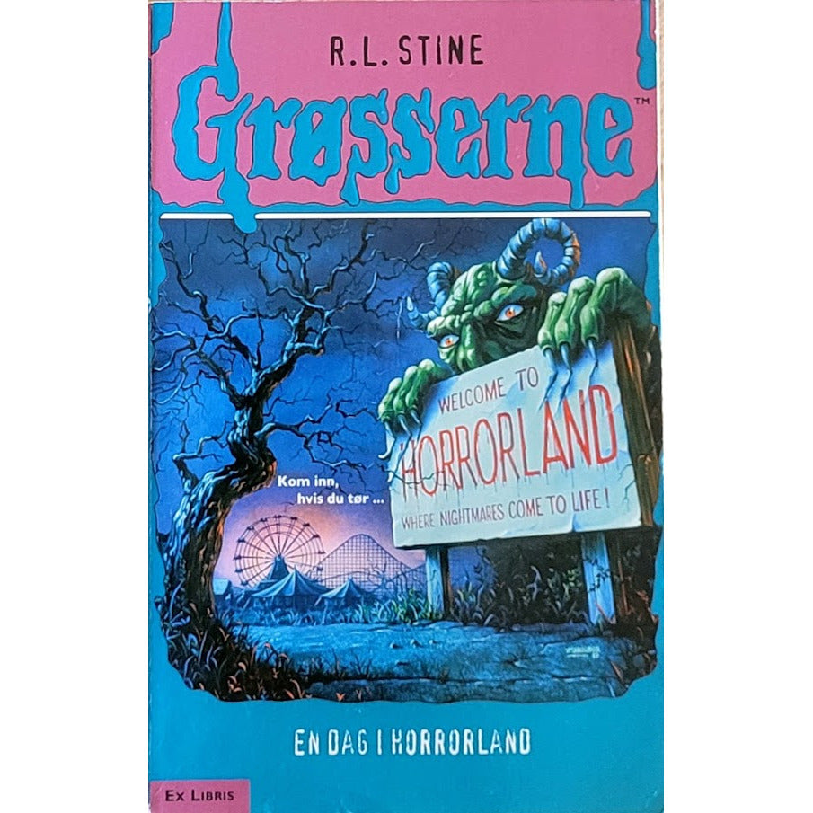 Grøsserne 16 - En dag i horrorland, Brukte bøker av R.L. Stine – Inventaret