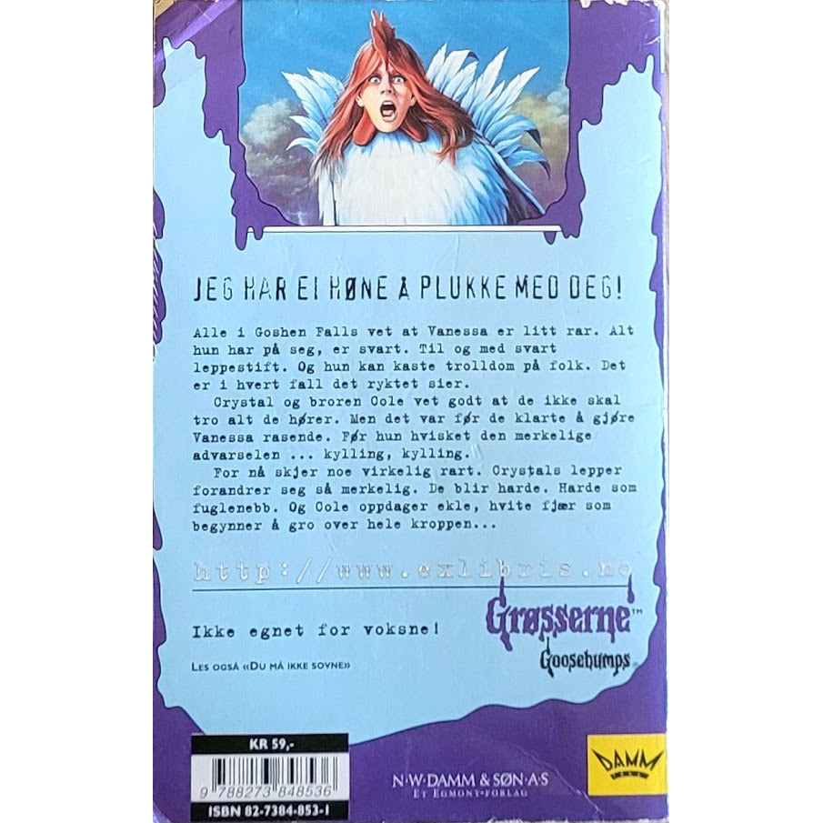 Grøsserne 53 - Kylling, kylling, Brukte bøker av R.L. Stine – Inventaret