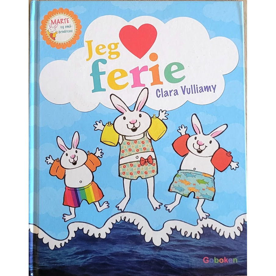 Marte og småbrødrene - Jeg elsker ferie, brukte bøker av Clara Vulliamy