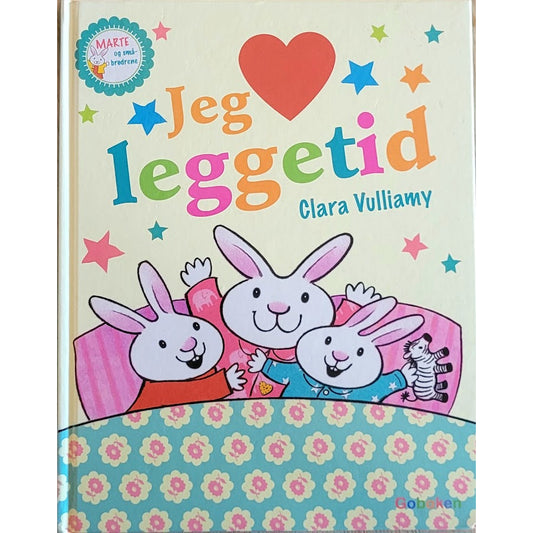 Marte og småbrødrene - Jeg elsker leggetid, brukte bøker av Clara Vulliamy