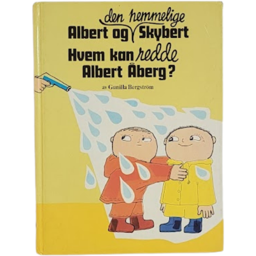 Albert og den hemmelige Skybert / Hvem kan redde Albert Åberg brukt