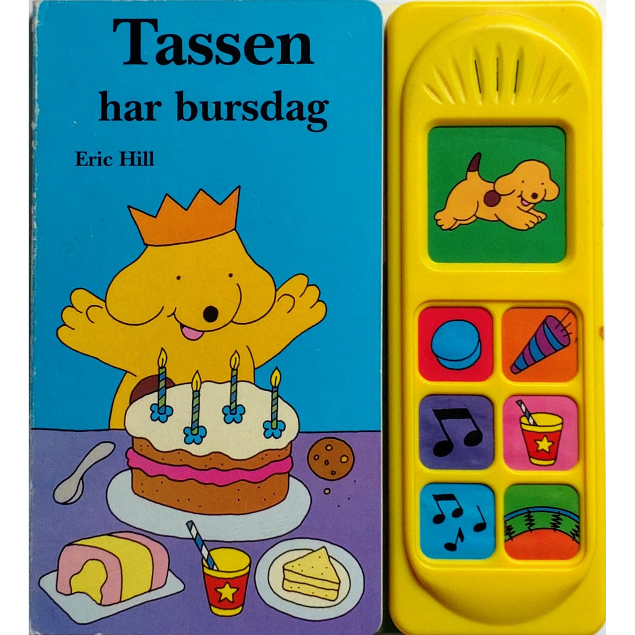 Tassen har bursdag, brukte bøker av Eric Hill