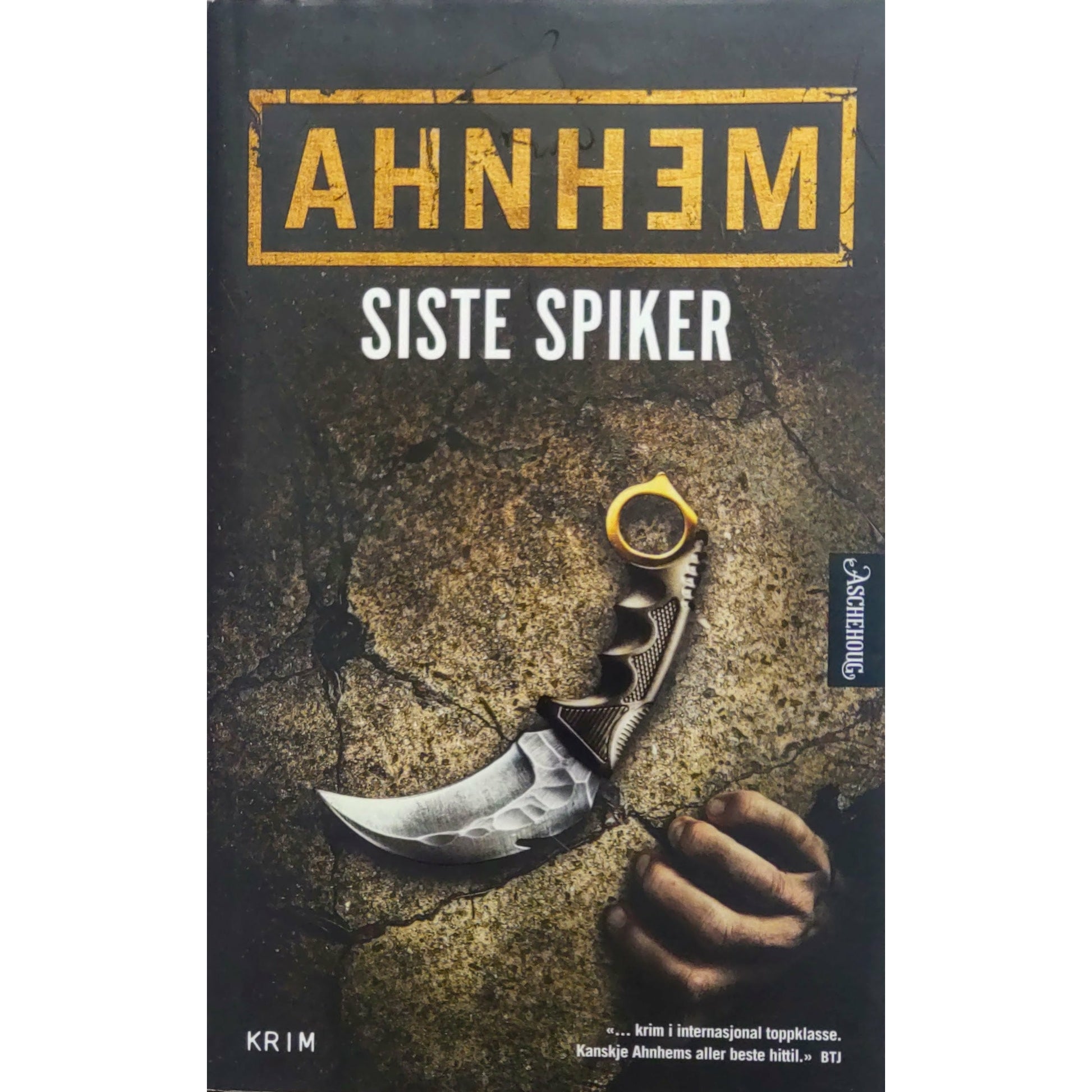 Siste spiker (Fabian Risk 6), brukte bøker av Stefan Ahnhem