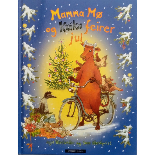 Mamma Mø og kråka feirer jul, brukte bøker av Jujja Wieslander og Sven Nordqvist 