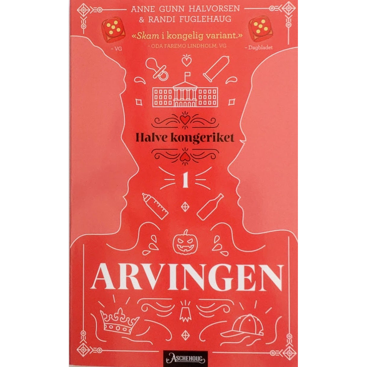 Arvingen - Halve kongeriket 1. Brukte bøker av Anne Gunn Halvorsen