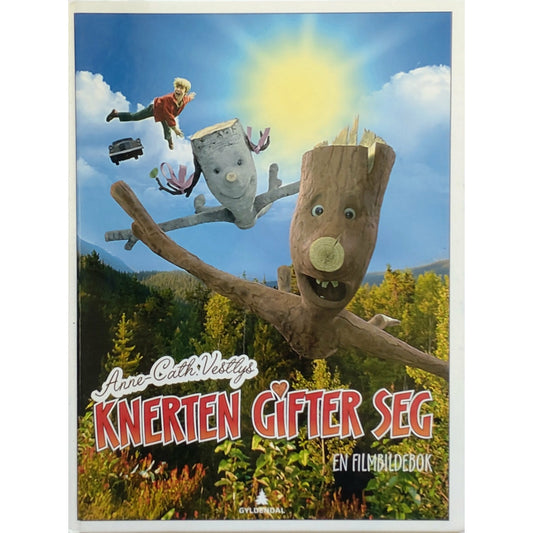 Knerten gifter seg - En filmbildebok, brukte bøker av Anne-Cath. Vestly