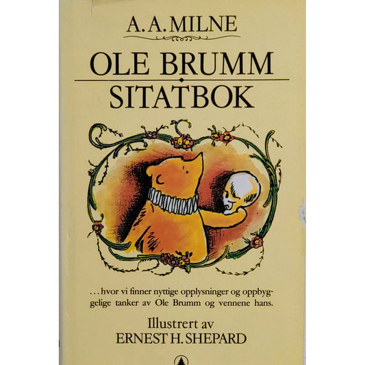 Ole Brumm sitatbok. Brukte bøker av A.A. Milne