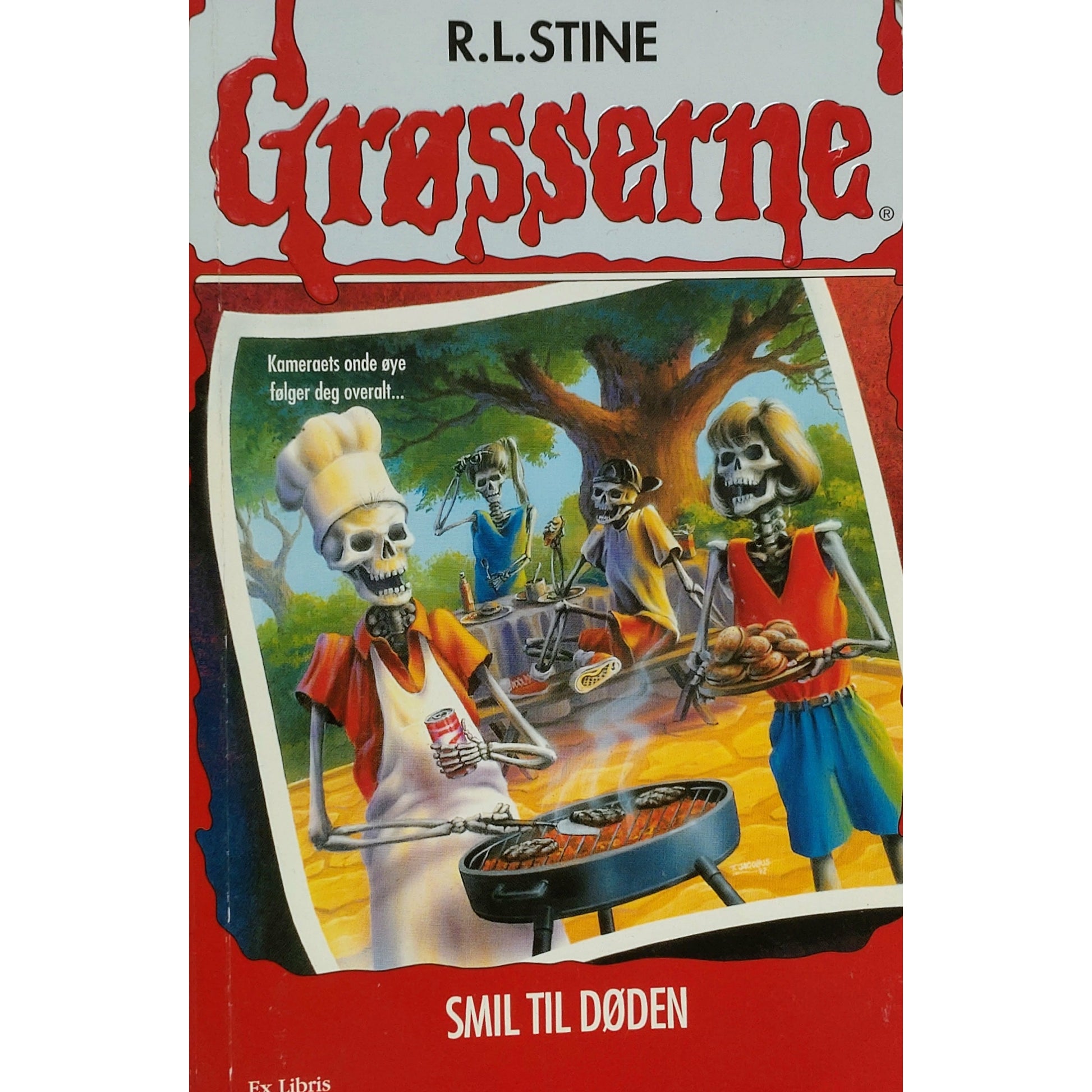 Grøsserne 4 - Smil til døden - Brukte bøker av R.L. Stine – Inventaret