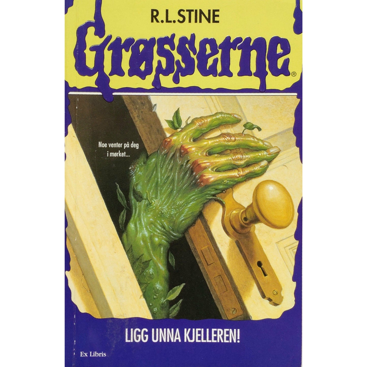 Grøsserne 2 - Ligg unna kjelleren - Brukte bøker av R.L. Stine – Inventaret