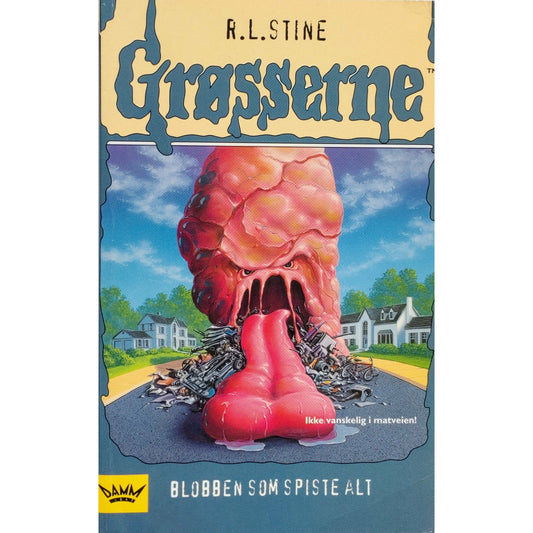 Grøsserne 55 - Blobben som spiste alt - Brukte bøker av R.L. Stine