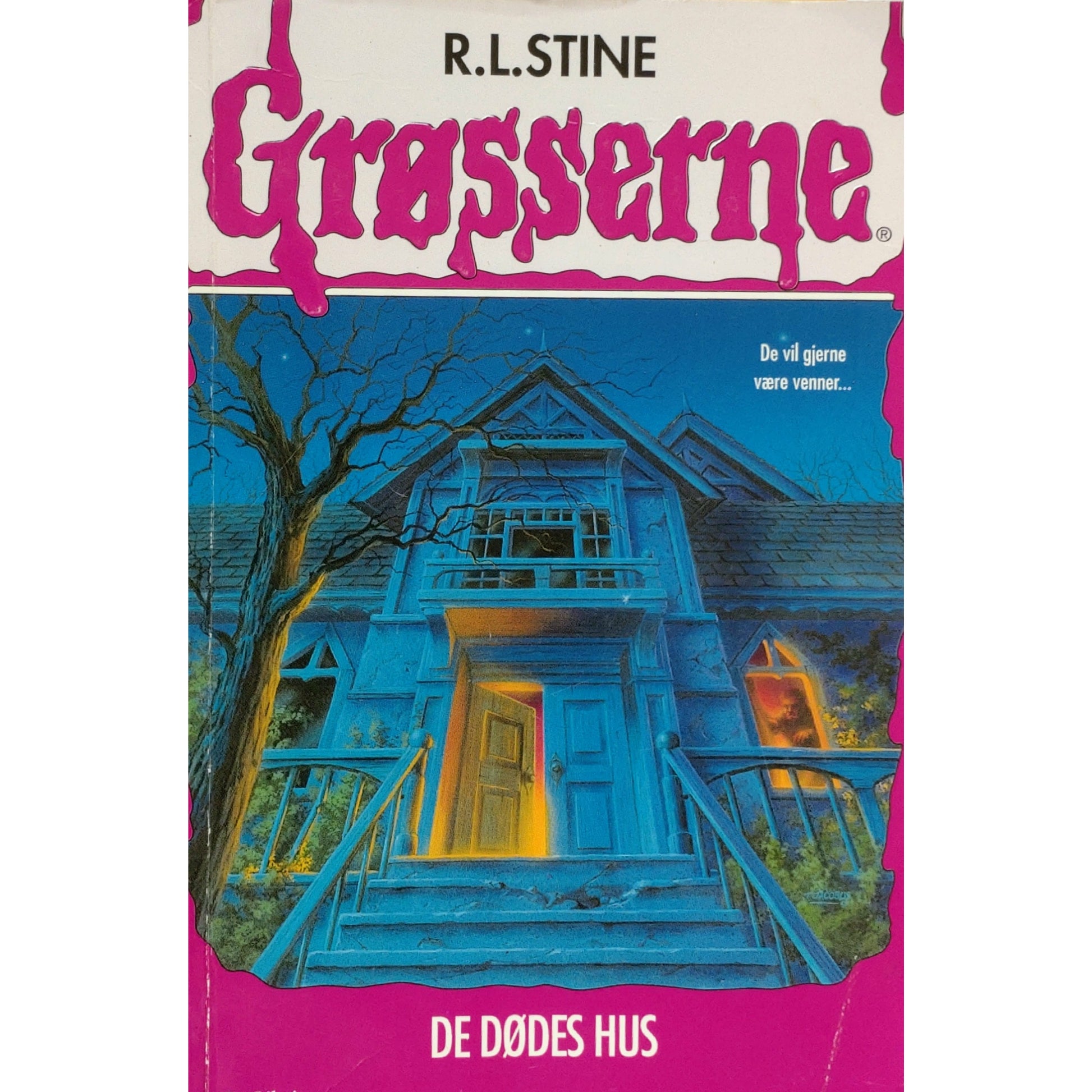 Grøsserne 1 - De dødes hus - Brukte bøker av R.L. Stine – Inventaret