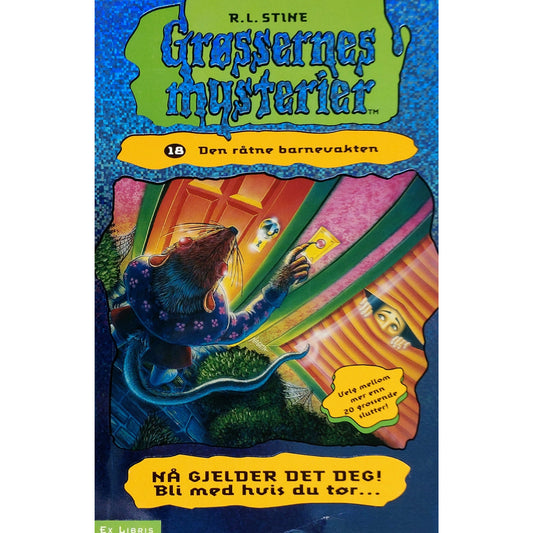 Grøsserne 18 - Den råtne barnevakten - Brukte bøker av R.L. Stine