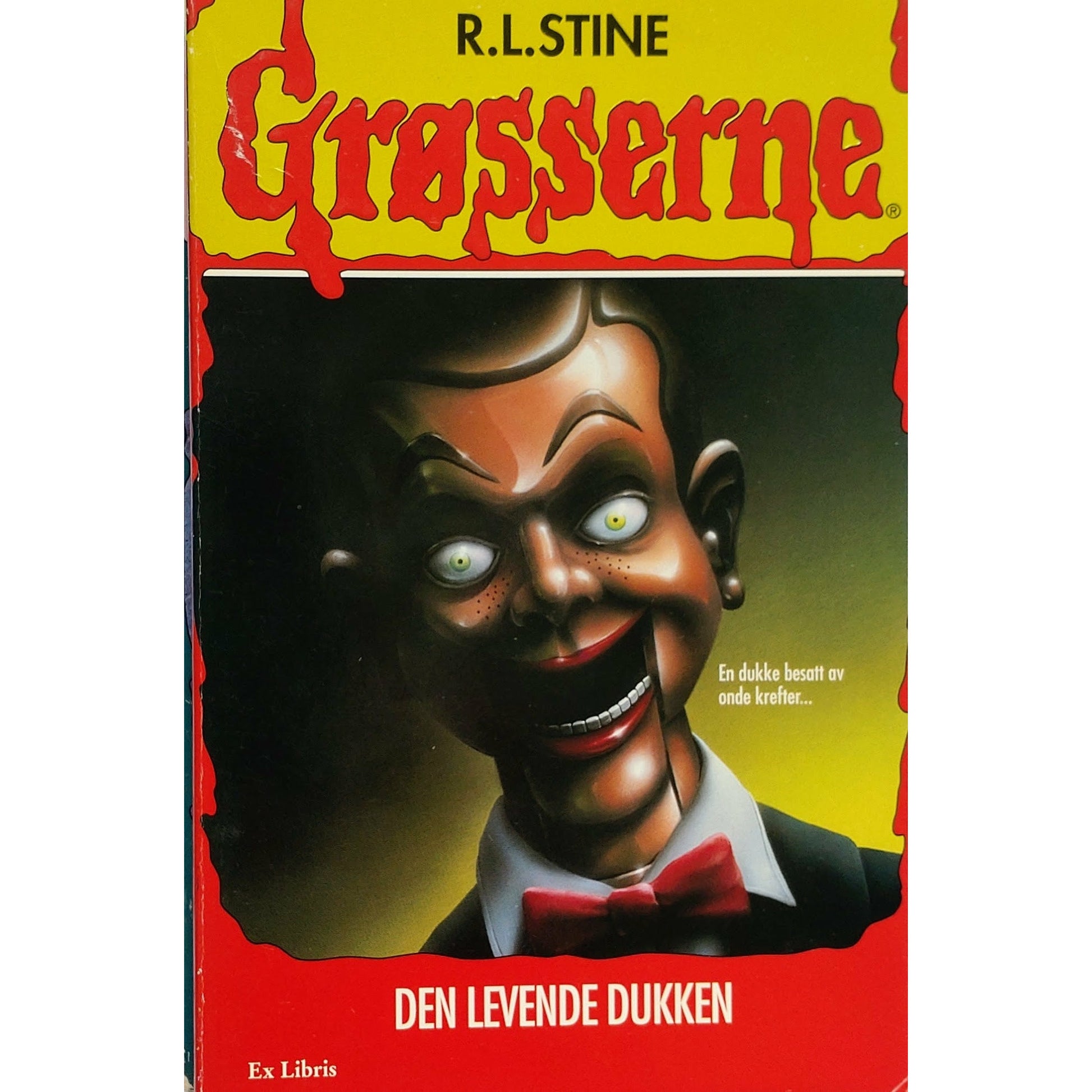 Grøsserne 7 - Den levende dukken - Brukte bøker av R.L. Stine