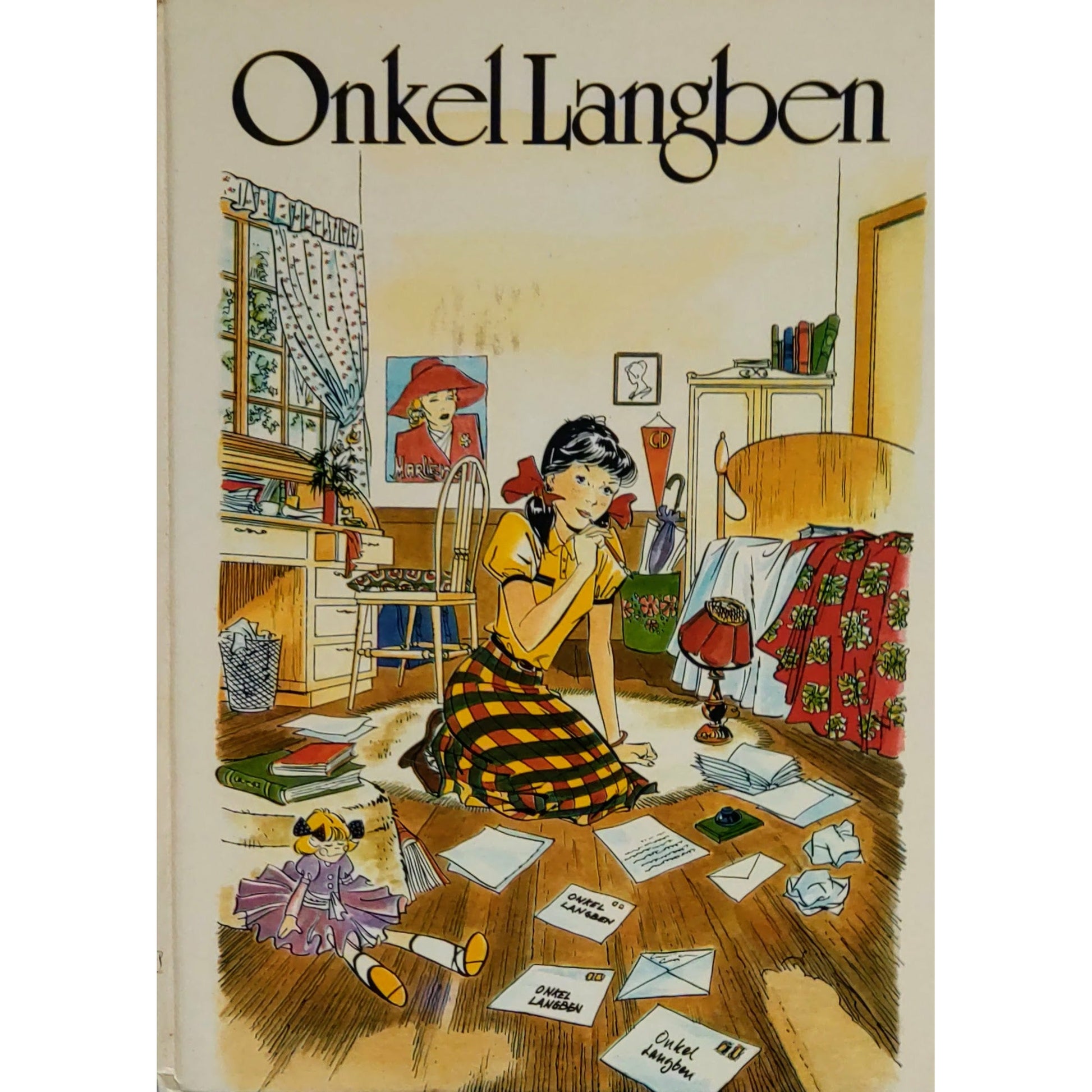 Onkel Langben - Brukte bøker av Jean Webster fra Bokklubben barnas bokpakke