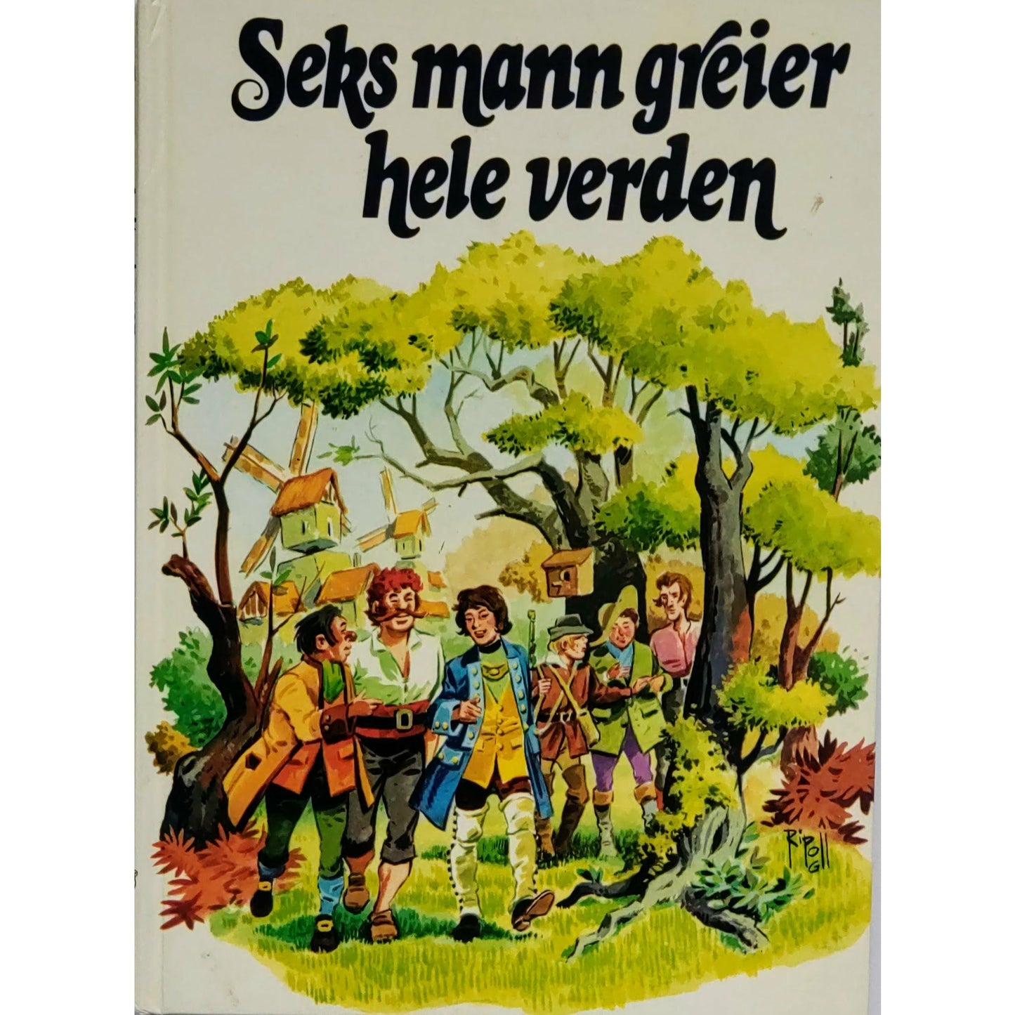 Seks mann greier hele verden - Brukte bøker av Brødrene Grimm fra Bokklubben barnas bokpakke