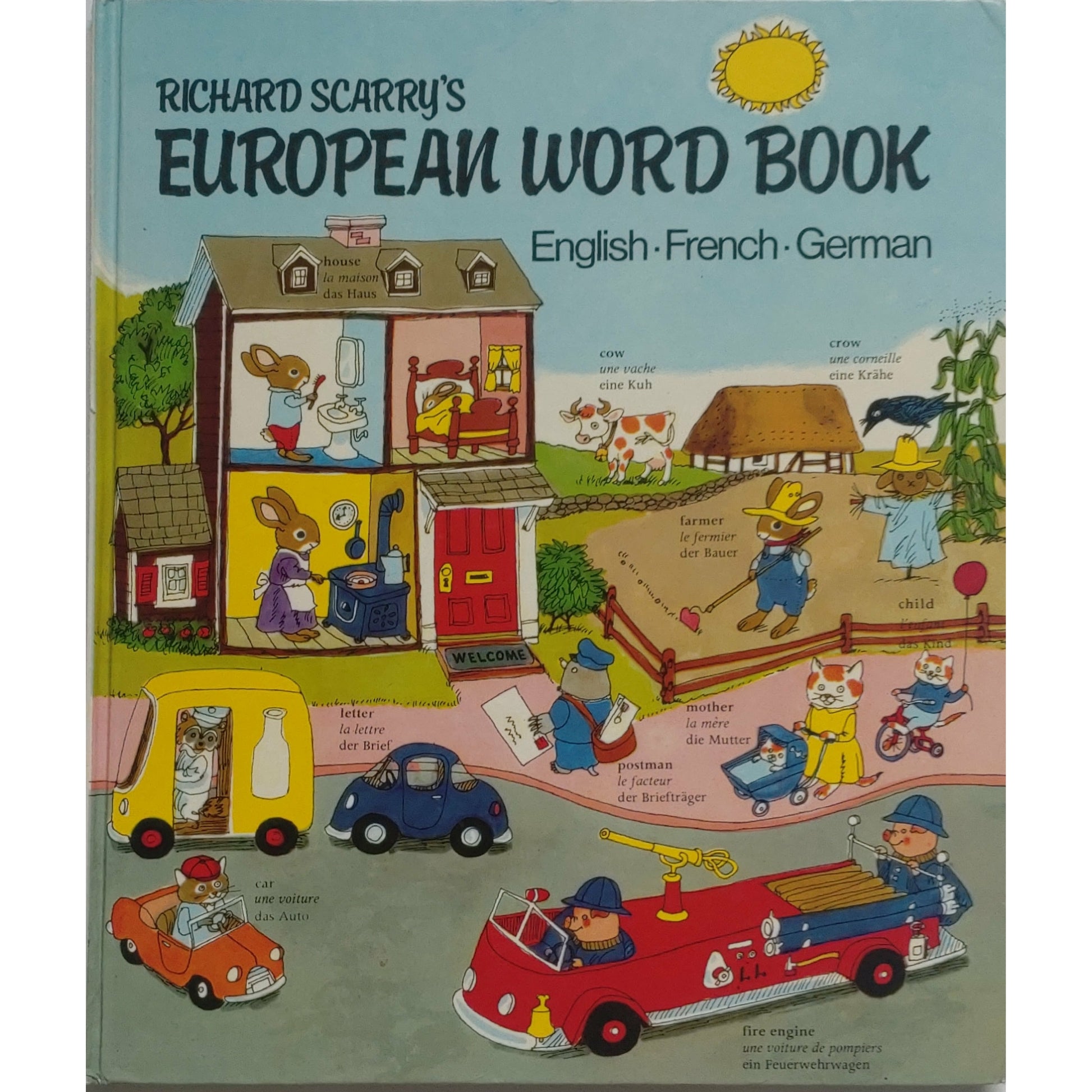 Richard Scarry's European Word Book - Brukte bøker