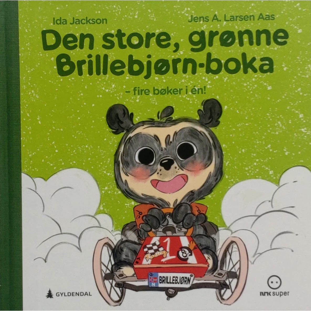 Den store, grønne Brillebjørn-boka - Brukte bøker av Ida Jackson