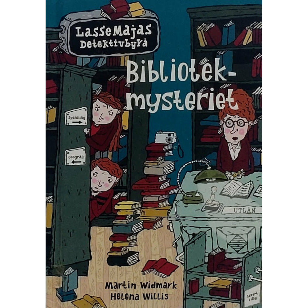 LasseMajas Detektivbyrå - Bibliotekmysteriet - Brukte bøker av Martin Widmark og Helena Willis