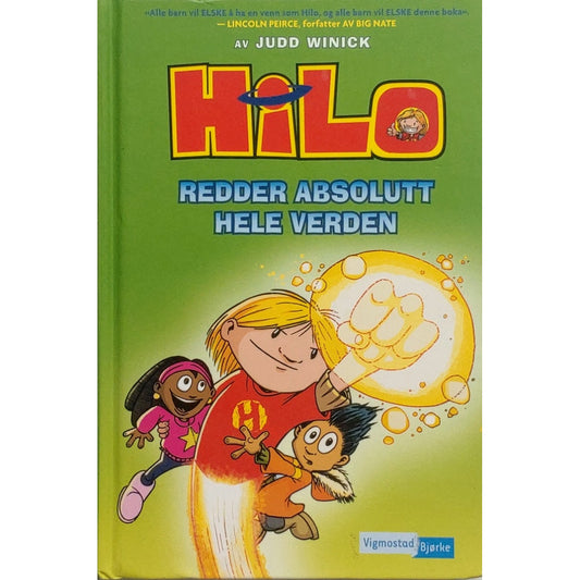 Hilo redder absolutt hele verden - Brukte barnebøker av Judd Winick