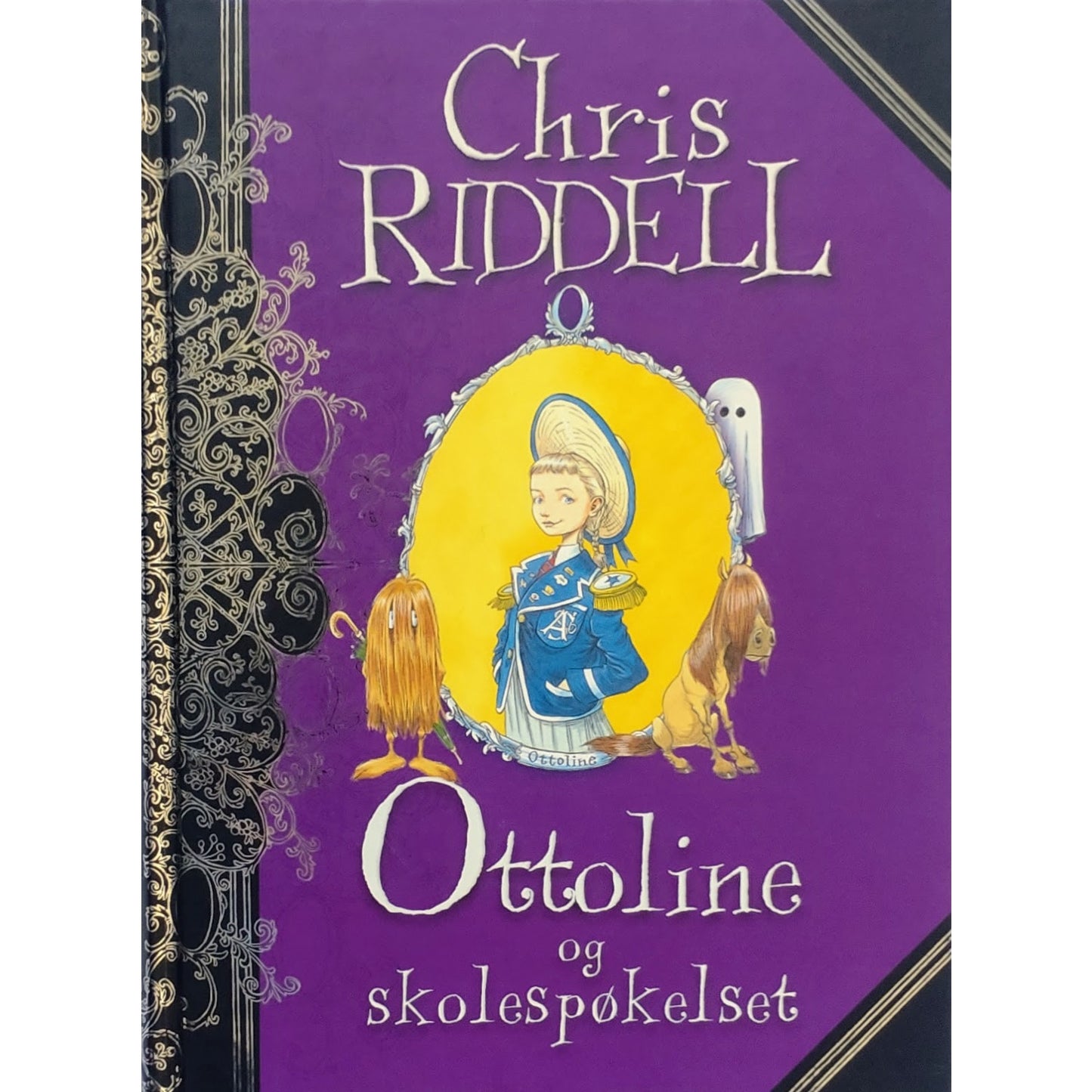 Ottoline og skolespøkelset av Chris Ridell. Brukte bøker
