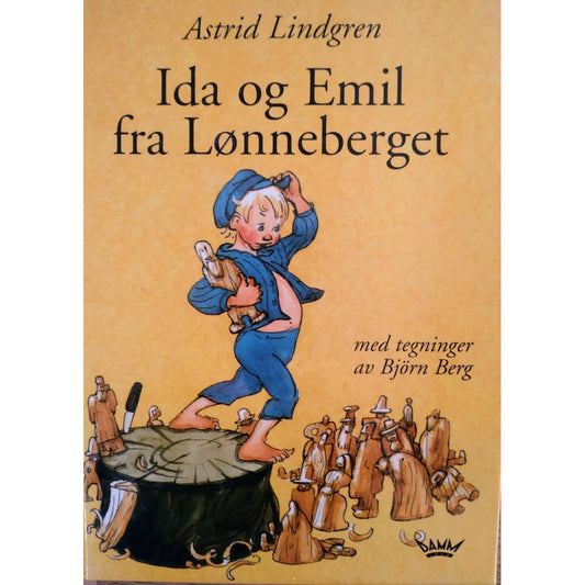 Ida og Emil fra Lønneberget, brukte bøker av Astrid Lindgren