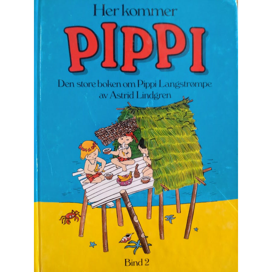 Brukte barnebøker av Astrid Lindgren: Her kommer Pippi - Bind 2