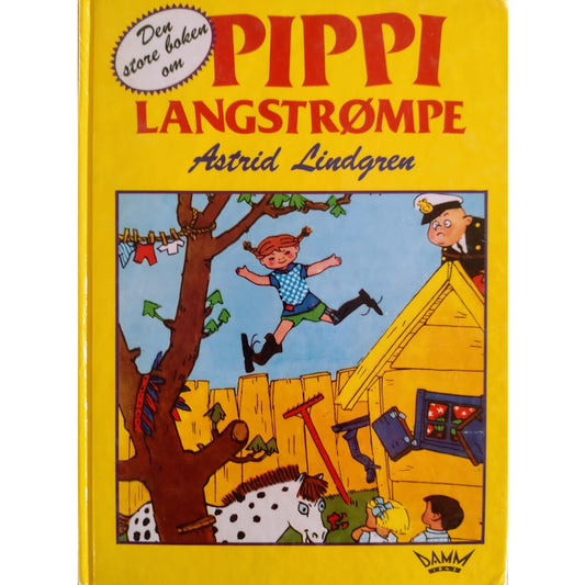 Brukte barnebøker av Astrid Lindgren: Den store boken om Pippi Langstrømpe