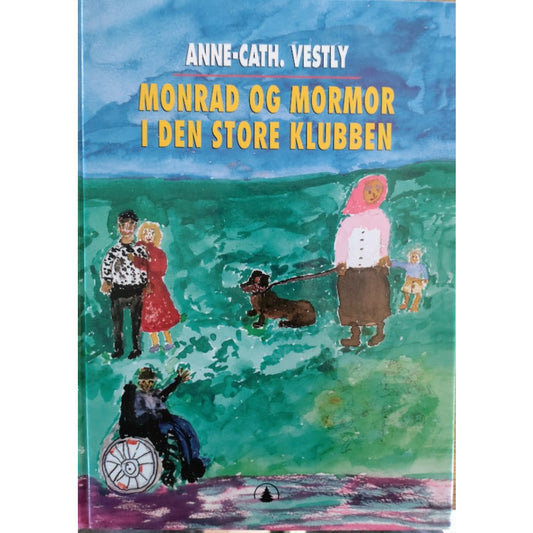 Monrad og Mormor i den store klubben, brukte bøker av Anne-Cath. Vestly