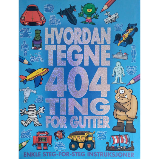 Hvordan tegne 404 ting for gutter - Brukte bøker