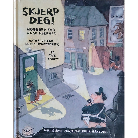 Skjerp deg! Hodebry for unge hjerner. Brukte bøker av Gallie Eng og Mimmi Tollerup-Grkovic