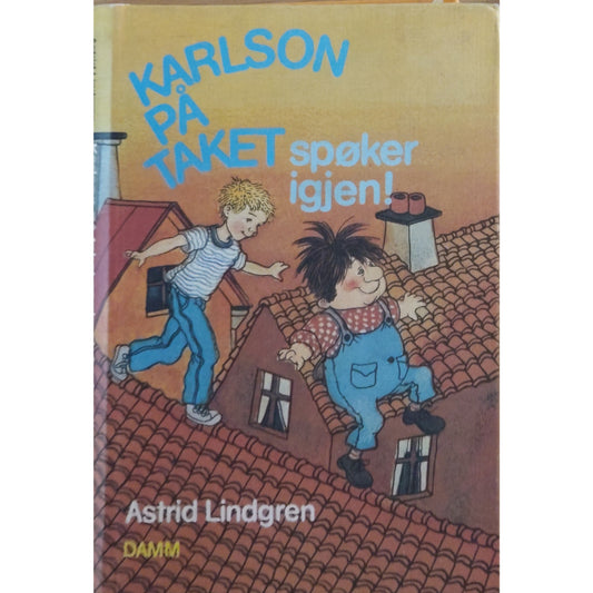 Brukte barnebøker av Astrid Lindgren: Karlson på taket spøker igjen