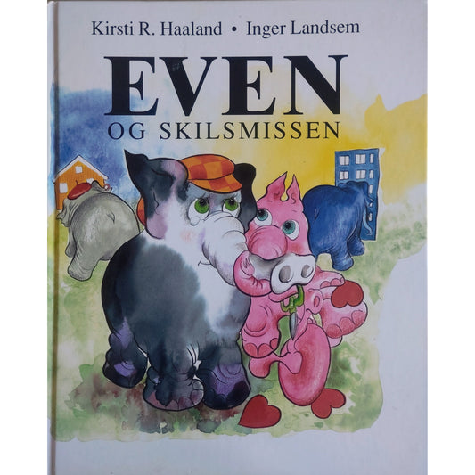 Even og skilsmissen, brukte bøker av Kirsti Haaland og Inger Landsem