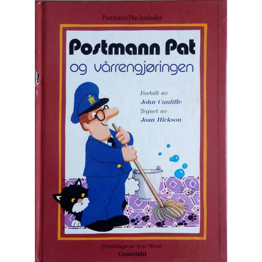 Postmann Pat og vårrengjøringen, brukte bøker av John Cunliffe
